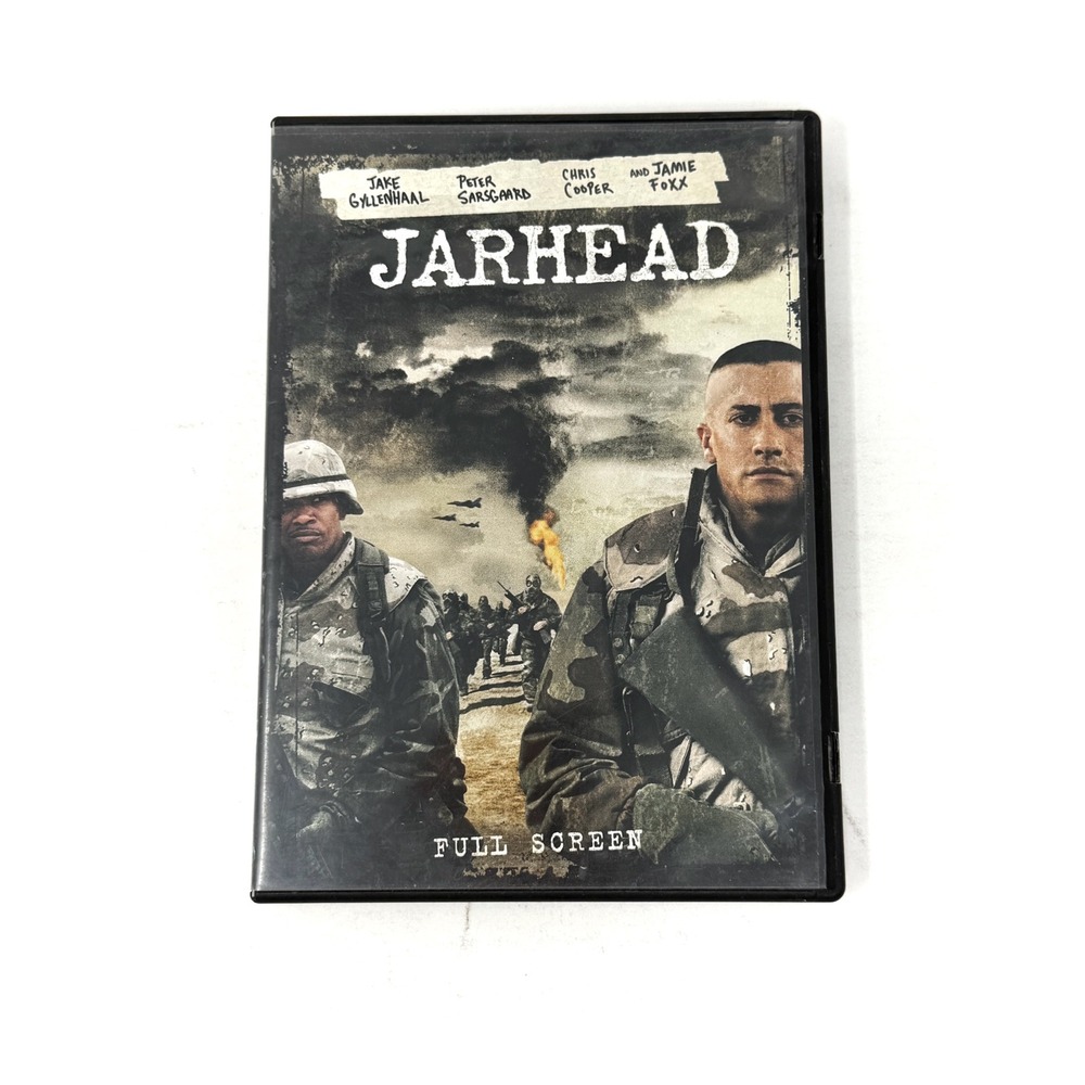Jarhead DVD 2006 Full Screen Jake Gyllenhaal Jamie Foxx War Military Drama